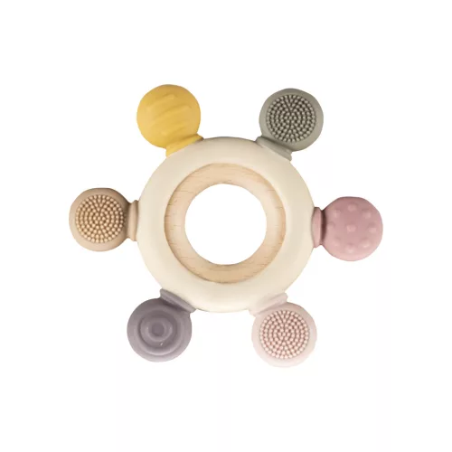 Zopa Szilikon multifunkciós rágóka - színes Multicolor #ZOP086500