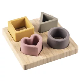 Zopa Szilikon-bambusz kirakó Multicolor #ZOP086510