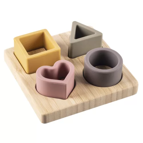Zopa Szilikon-bambusz kirakó Multicolor #ZOP086510