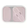 Zopa Szilikon uzsonnásdoboz kanállal (nagy) - rózsaszín Old Pink #ZOP086530