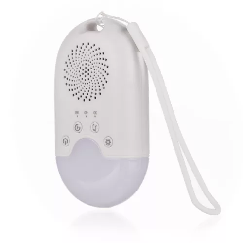 Zopa Hordozható LED-es éjjeli fény - fehér zajjal és hangokkal White #ZOP086672