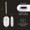Zopa Hordozható LED-es éjjeli fény - fehér zajjal és hangokkal White #ZOP086672