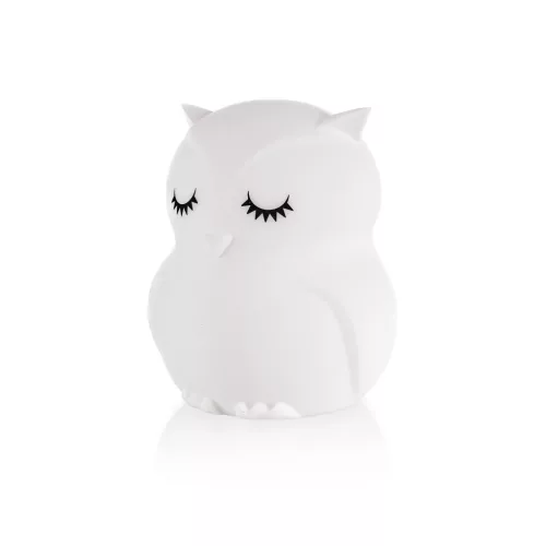 Zopa Szilikon LED éjszakai fény M-es méretben - bagoly Owl #ZOP086666