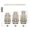 Zopa Lélegző autósülés párna Breeze sc. 2/3 Boss Grey #ZOP029152