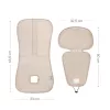 Zopa Lélegző autósülés párna Breeze sc. 2/3 Boss Grey #ZOP029152