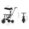 Zopa Pro 6in1 Tricikli Coral Pink #ZOP086561