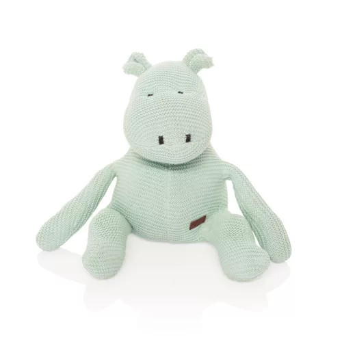 Zopa Kötött játék víziló - menta Mint #ZOP033011