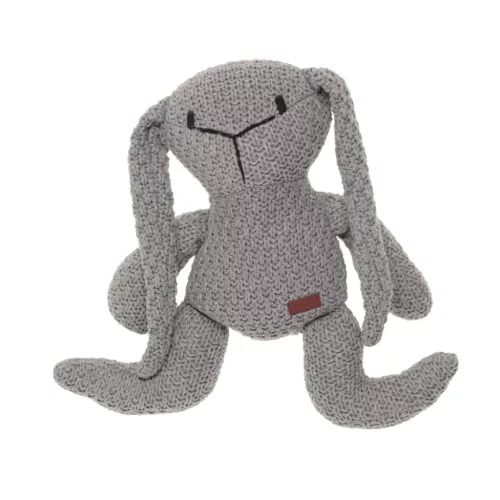 Zopa Kötött játék nyúl - szürke Grey #ZOP033012