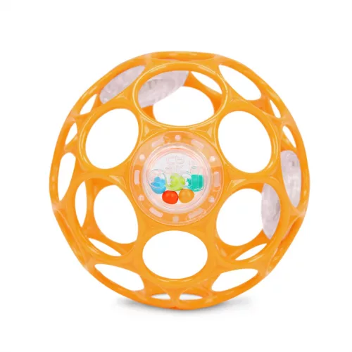 Bright Starts Oball rattle játék 10cm 0hó #Narancs #11483-12O