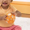 Bright Starts Oball rattle játék 10cm 0hó #Narancs #11483-12O