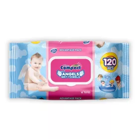 Ultra Compact Nedves törlőkendő Angels #120db