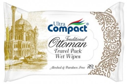 Ultra Compact Nedves törlőkendő Ottoman #20db