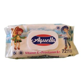 Aquella Baby törlőkendő vitaminos fliptop #72db