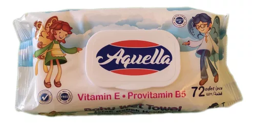 Aquella Baby törlőkendő vitaminos fliptop #72db