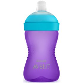   Philips Avent puha harapásálló csőrös itatópohár #300ml #lila