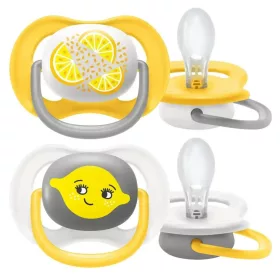   Philips Avent játszócumi Ultra Air 6-18hó 2db neutral citrus