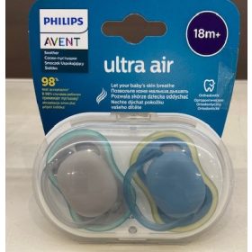   Philips Avent játszócumi ultra air #2db-os #18+hó #neutral