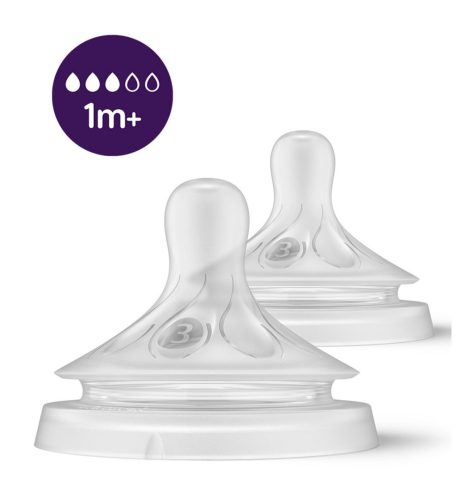 Philips Avent Natural Response etetőcumi #3 cseppes #1hó #2db #SCY963/02