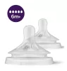 Philips Avent Natural Response etetőcumi 5 cseppes 6hó 2db SCY965/02