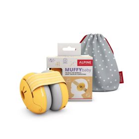 Alpine Muffy Baby fültok #sárga