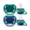 Philips Avent játszócumi ultra air #neutral #2db-os #6-18hó #fiús kék