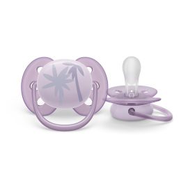   Philips Avent játszócumi ultrasoft premium #0-6hó #lila #1db