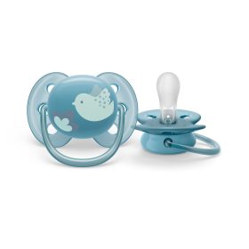   Philips Avent játszócumi ultrasoft premium #6-18hó #kék #1db