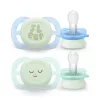 Philips Avent játszócumi Ultra Start éjszakai 0-2hó 2db fiús