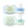 Philips Avent játszócumi Ultra Start éjszakai 0-2hó 2db fiús