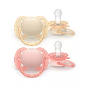   Philips Avent játszócumi Ultrasoft 0-6hó 2db neutral lányos