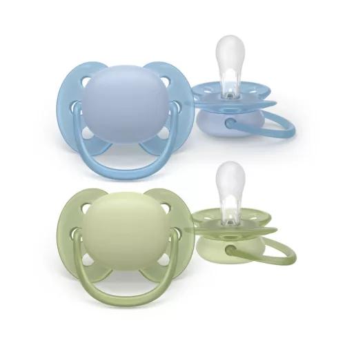 Philips Avent játszócumi Ultrasoft 0-6hó 2db neutral fiús