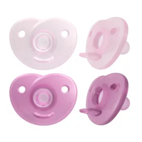 Philips Avent játszócumi szilikon Soothie 0-6hó 2db lány