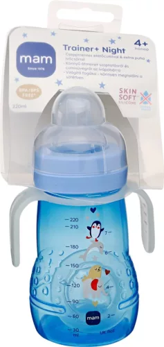 Mam Trainer Night tanulópohár 220ml Boy #855979