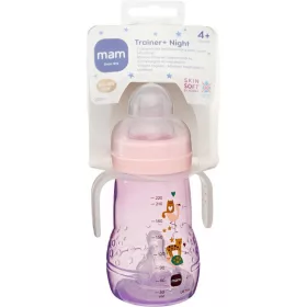 Mam Trainer Night tanulópohár 220ml Girl #855986
