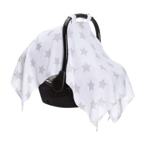   Fillikid Árnyékoló hordozóra #szürke-fehér csillagos #10705-05