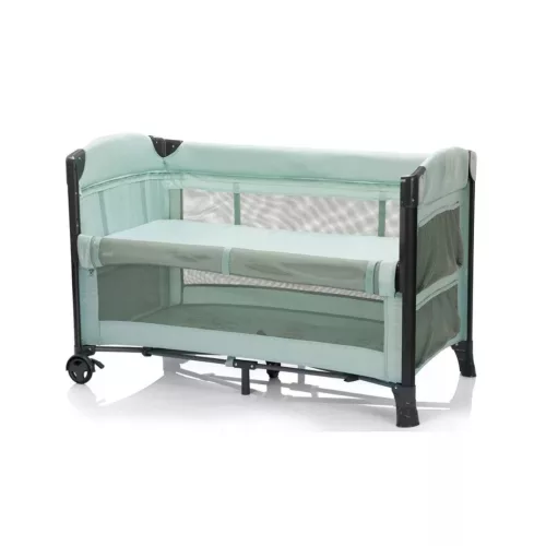 Fillikid Zürich utazóágy magasságemelős kerekes együttalvós #menta #4032-14
