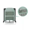 Fillikid Zürich utazóágy magasságemelős kerekes együttalvós #menta #4032-14