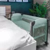 Fillikid Zürich utazóágy magasságemelős kerekes együttalvós #menta #4032-14