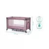Fillikid Nizza utazóágy #málna #4059-33