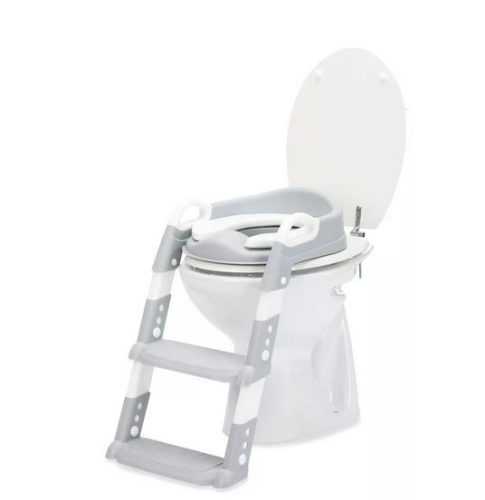 Fillikid lépcsős Wc szűkítő # Ben szürke-fehér #BST023-07