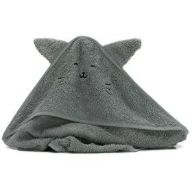 Fillikid fürdőlepedő #75x75cm #cica zöld #1033-44