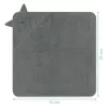 Fillikid fürdőlepedő #75x75cm #cica zöld #1033-44