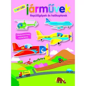   Könyv - Matricás járművek - Repülőgépek és helikopterek