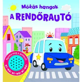 Könyv - Mókás hangok - A rendőrautó