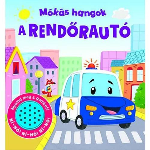 Könyv - Mókás hangok - A rendőrautó