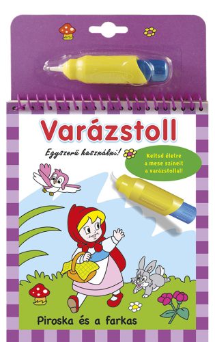 Könyv - Varázstoll - Piroska és a farkas