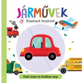 Könyv - Kirakósok kicsiknek - Járművek