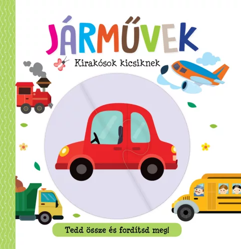 Könyv - Kirakósok kicsiknek - Járművek