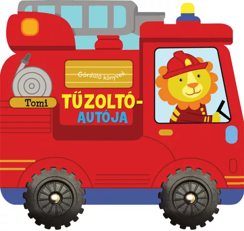 Könyv - Gördülő könyvek - Tomi tűzoltóautója