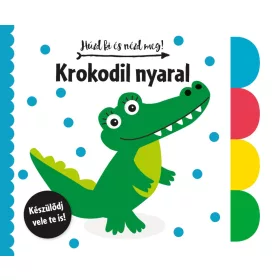 Könyv - Húzd ki és nézd meg - Krokodil nyaral